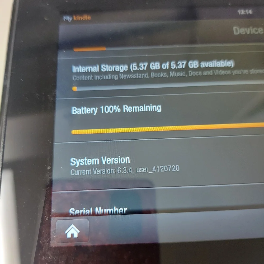 Amazon Kindle Fire 1st Generation 7